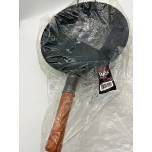 Yosukata 13.5" Blue Carbon Steel Wok Pan - Flat Bottom - New/Sealed In Plastic